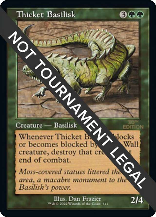 0511 Thicket Basilisk (Retro Frame) U 30th Anniversary Edition