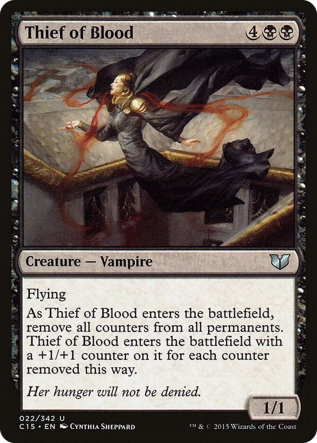 0022 Thief of Blood U Commander 2015