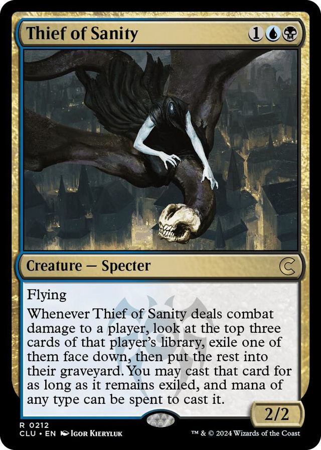 0212 Thief of Sanity R Ravnica: Clue Edition