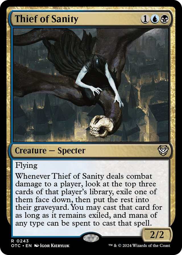 0243 Thief of Sanity R Commander: Outlaws of Thunder Junction