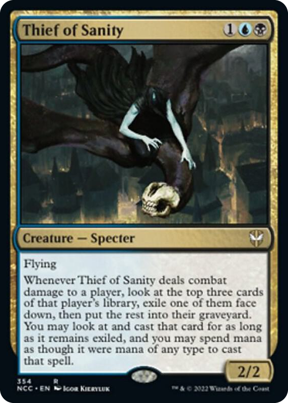 0354 Thief of Sanity R Commander: Streets of New Capenna