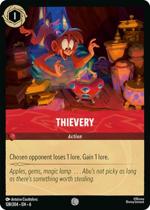 0128 Thievery Common Azurite Sea