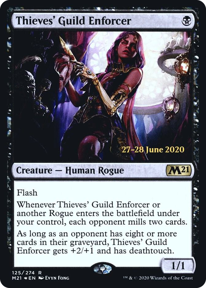 Thieves' Guild Enforcer #125 R - Prerelease Cards Pokemon card