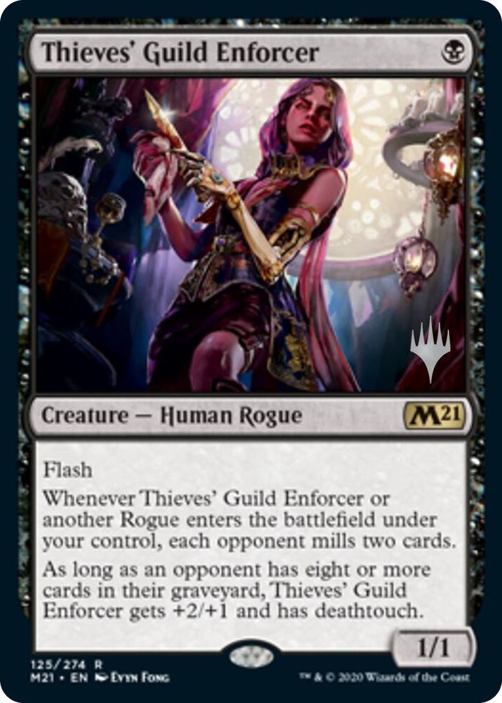 0125 Thieves' Guild Enforcer R Promo Pack: Core Set 2021