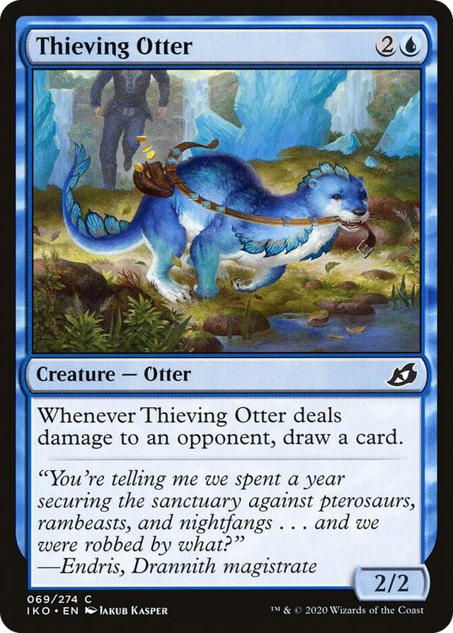 0069 Thieving Otter C Lair of Behemoths