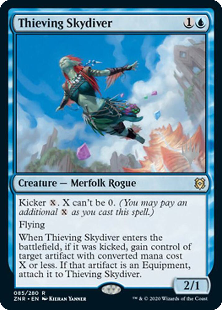 0085 Thieving Skydiver R Promo Pack: Zendikar Rising