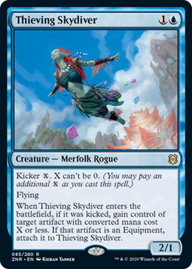 0085 Thieving Skydiver R Promo Pack: Zendikar Rising