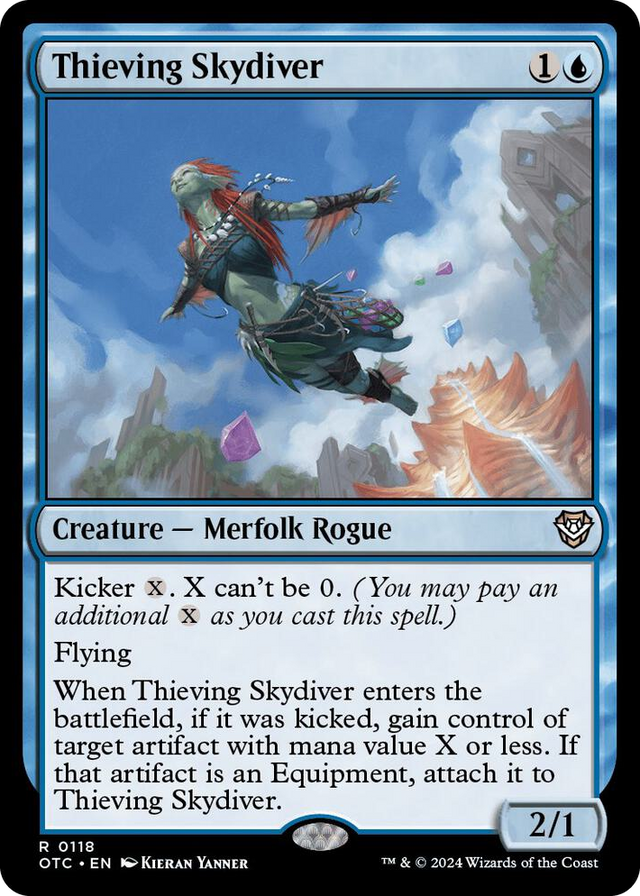 0118 Thieving Skydiver R Commander: Outlaws of Thunder Junction