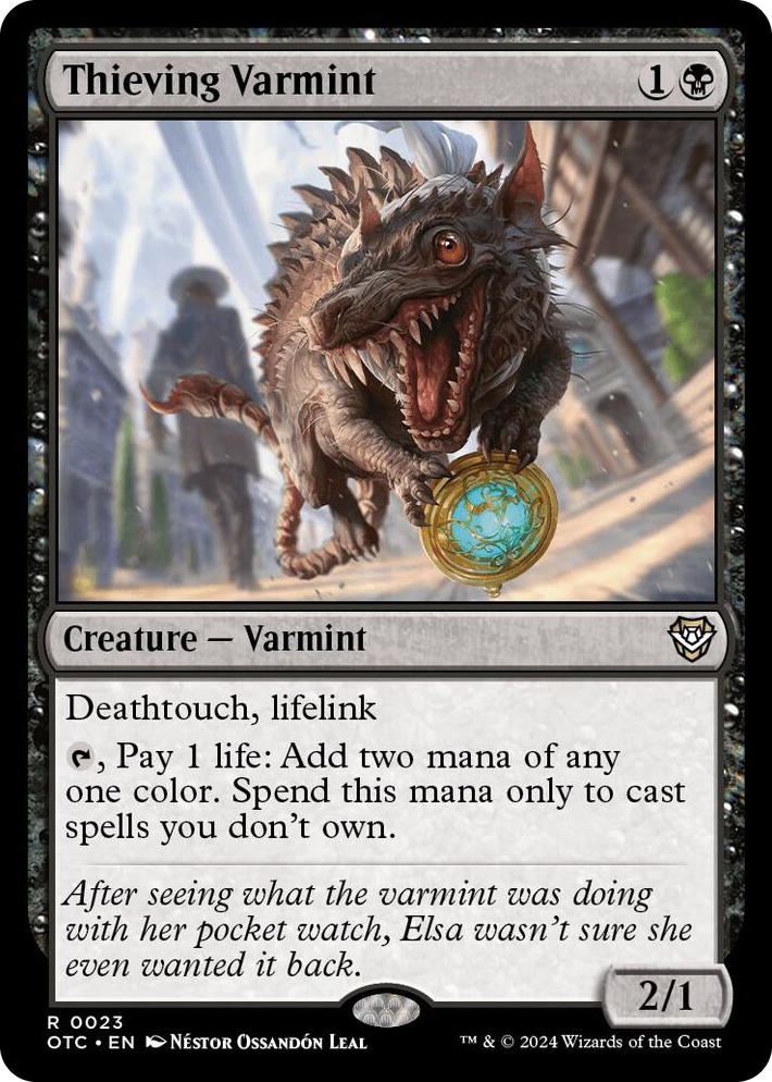 0023 Thieving Varmint R Commander: Outlaws of Thunder Junction