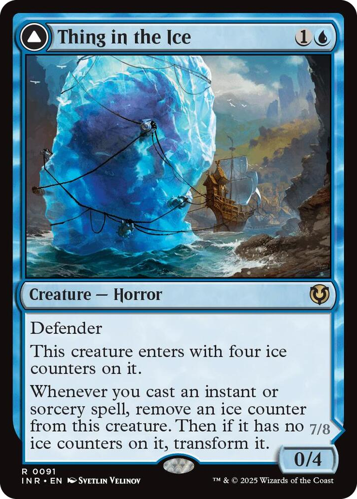 0091 Thing in the Ice R Innistrad Remastered