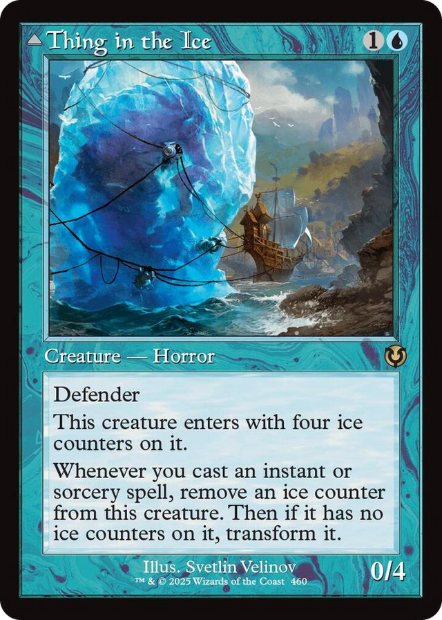0460 Thing in the Ice (Retro Frame) R Innistrad Remastered