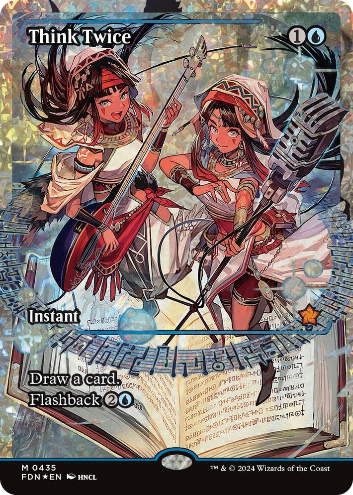 0435 Think Twice (Showcase) (Fracture Foil) M Foundations
