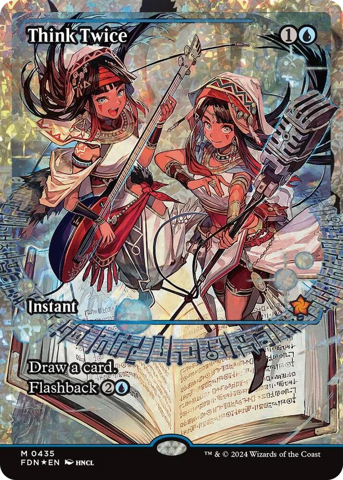 0435 Think Twice (Showcase) (Fracture Foil) M Foundations