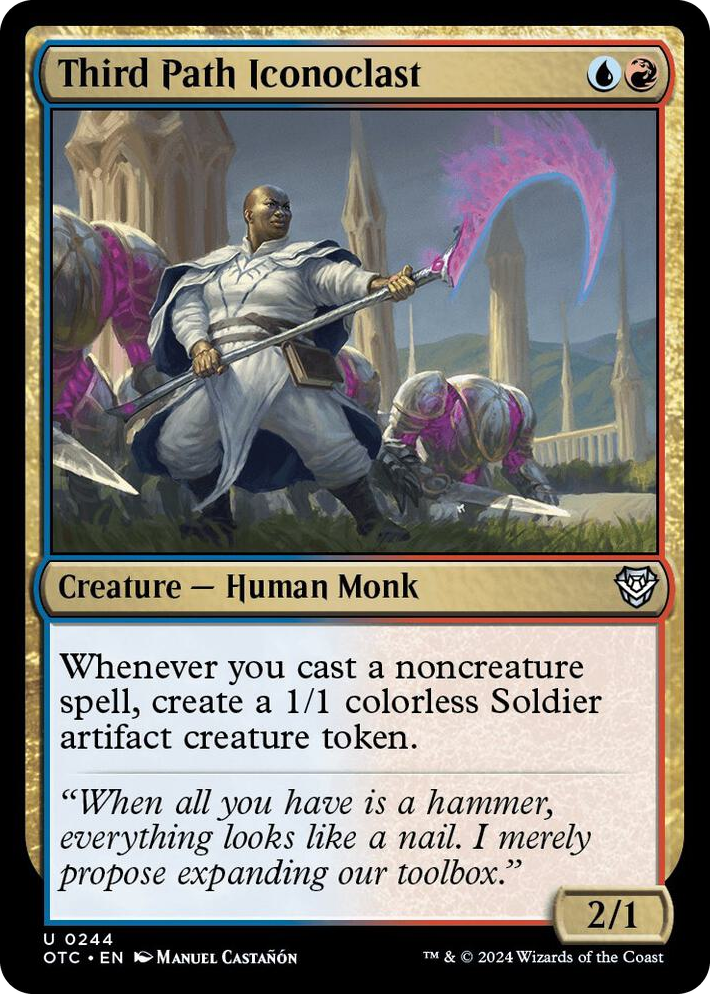 0244 Third Path Iconoclast U Commander: Outlaws of Thunder Junction