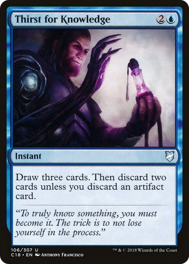 0106 Thirst for Knowledge U Commander 2018