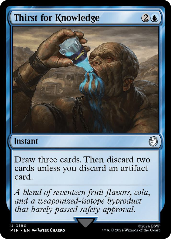 0180 Thirst for Knowledge U Universes Beyond: Fallout