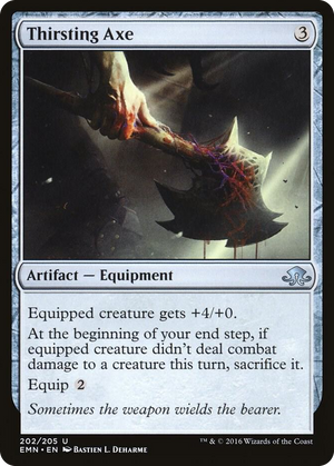 0202 Thirsting Axe U Eldritch Moon