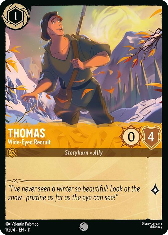 0001 Thomas - Wide-Eyed Recruit Common Winterspell