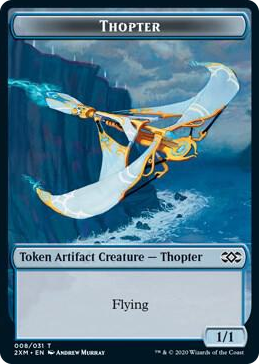 0008 Thopter (008) Token T Double Masters