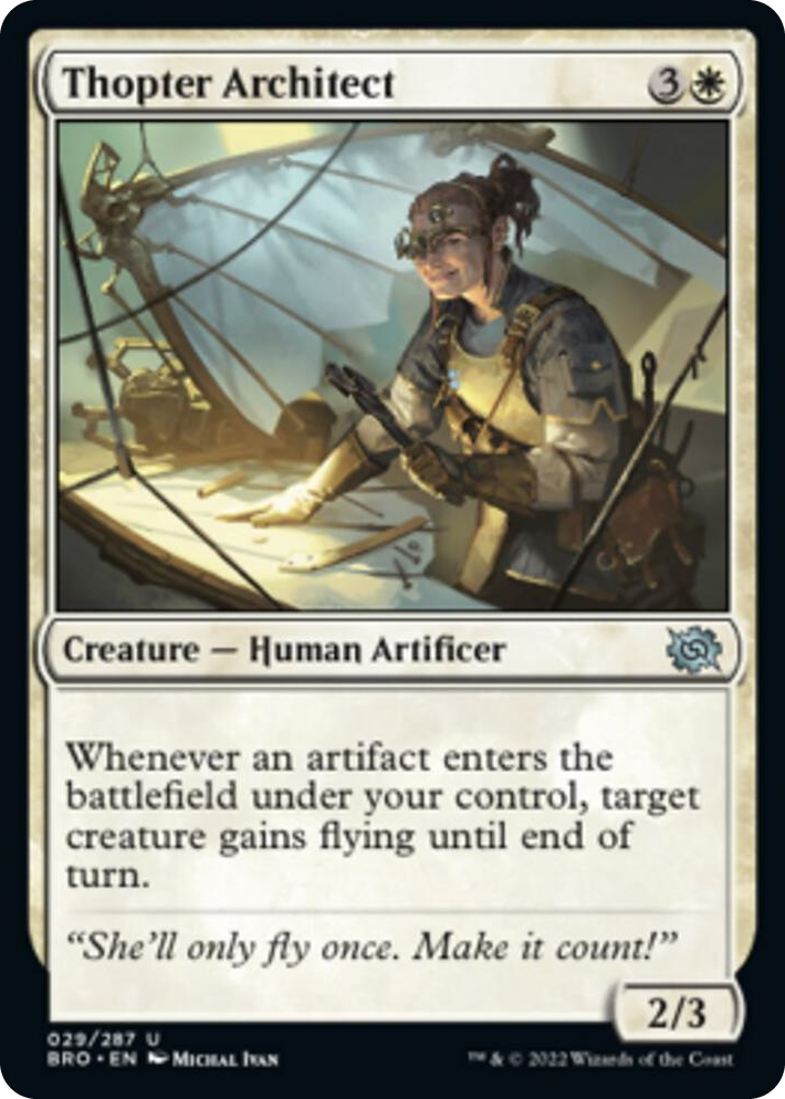 0029 Thopter Architect U The Brothers' War