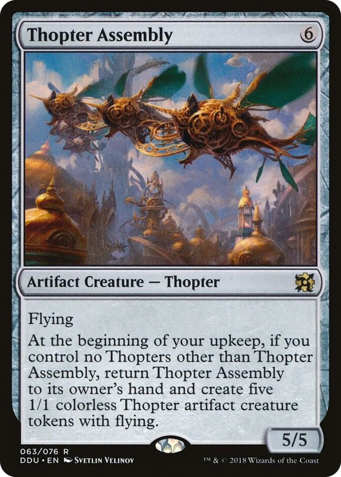 0063 Thopter Assembly R Duel Decks: Elves vs. Inventors