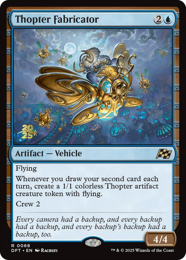 0068 Thopter Fabricator R Prerelease Cards