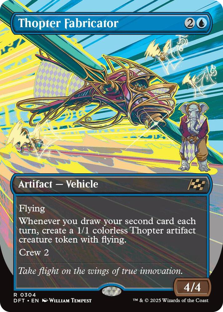 0304 Thopter Fabricator (Borderless) R Aetherdrift