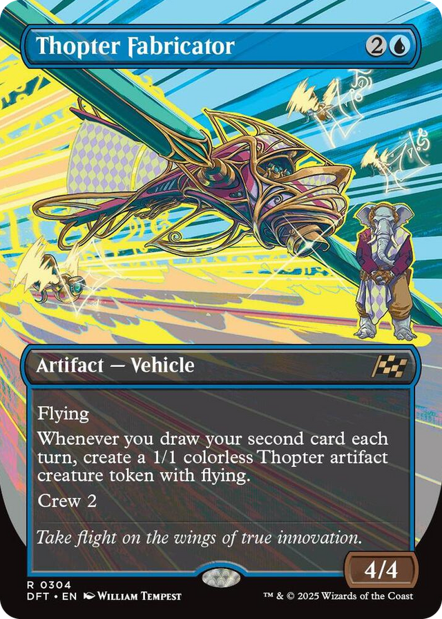 0304 Thopter Fabricator (Borderless) R Aetherdrift