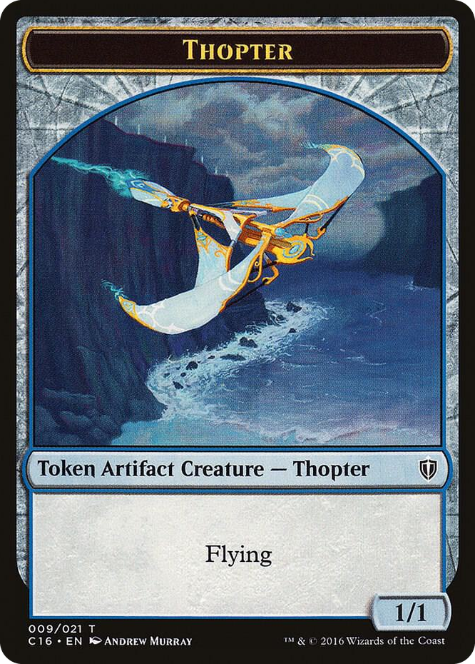 Thopter // Germ Double-Sided Token #9 T - Commander 2016 Pokemon card