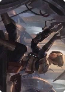 0013 Thopter Mechanic Art Card S Art Series: The Brothers' War