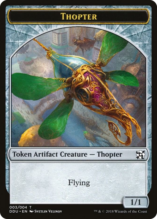 0003 Thopter Token (003) T Duel Decks: Elves vs. Inventors