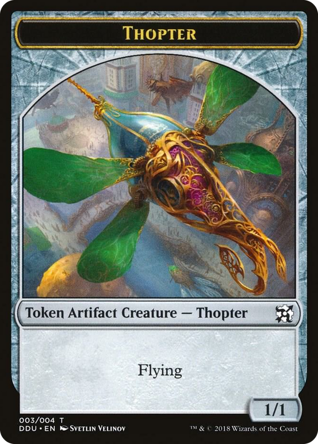 0003 Thopter Token (003) T Duel Decks: Elves vs. Inventors