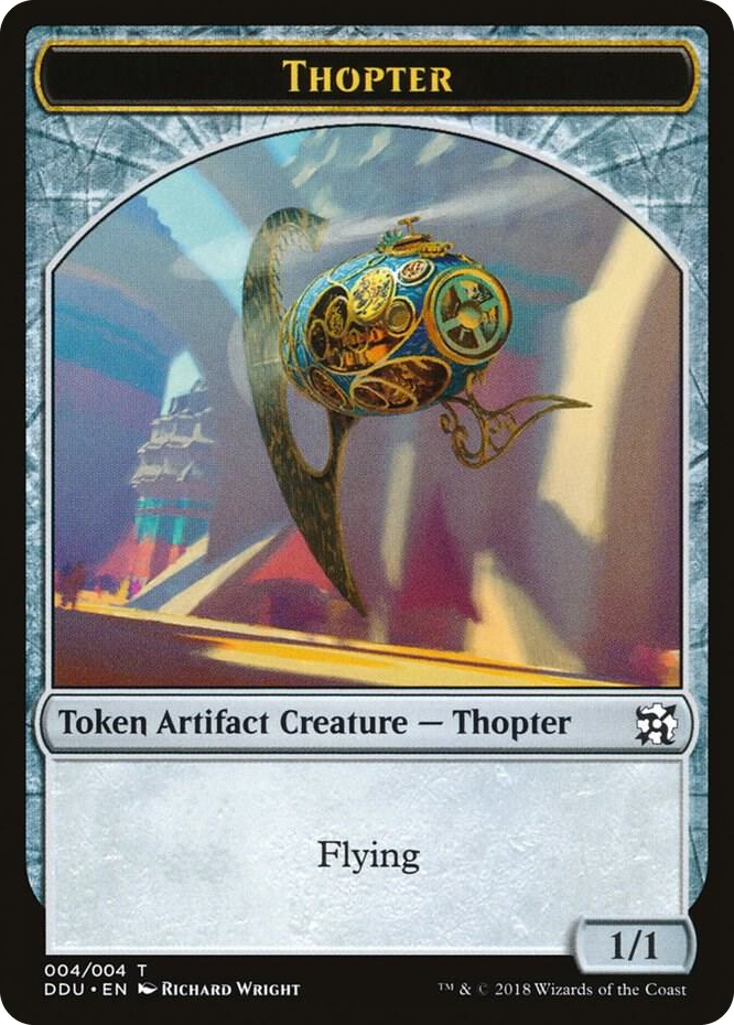 0004 Thopter Token (004) T Duel Decks: Elves vs. Inventors