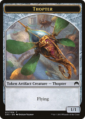 0011 Thopter Token (011) T Magic Origins