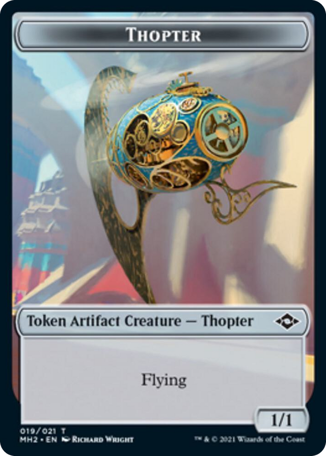 0019 Thopter // Zombie Army Double-Sided Token T Modern Horizons 2