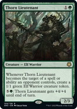 0109 Thorn Lieutenant R Magic Game Night: Free-For-All