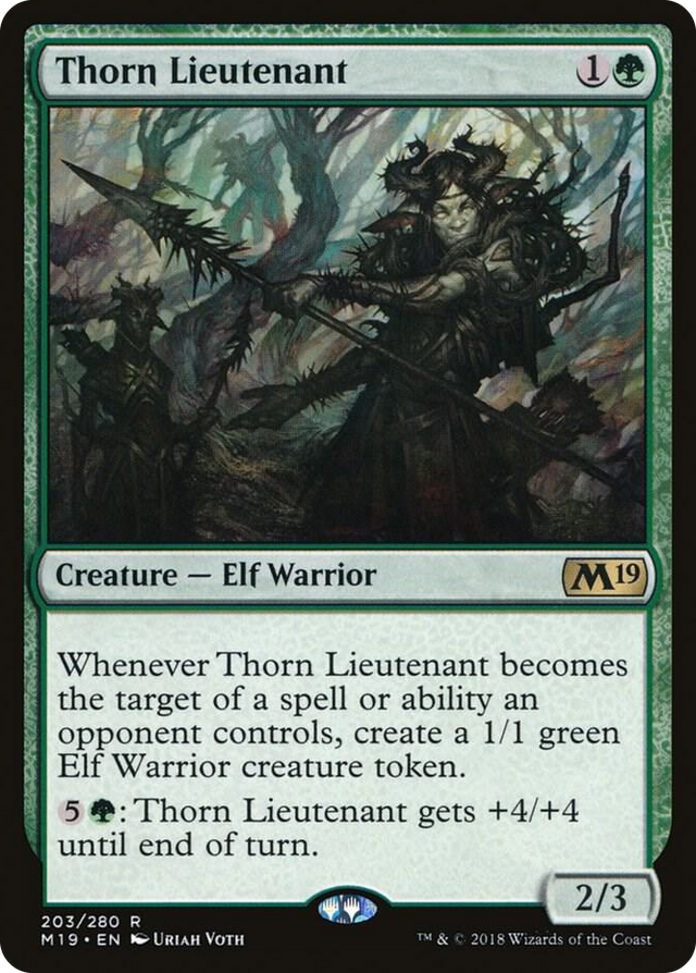0203 Thorn Lieutenant R Core Set 2019