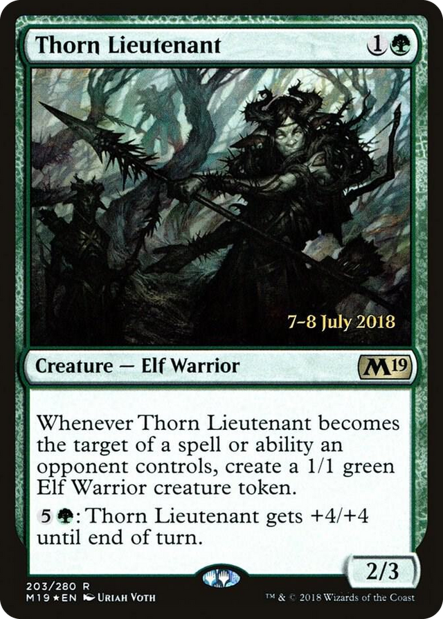 0203 Thorn Lieutenant R Prerelease Cards