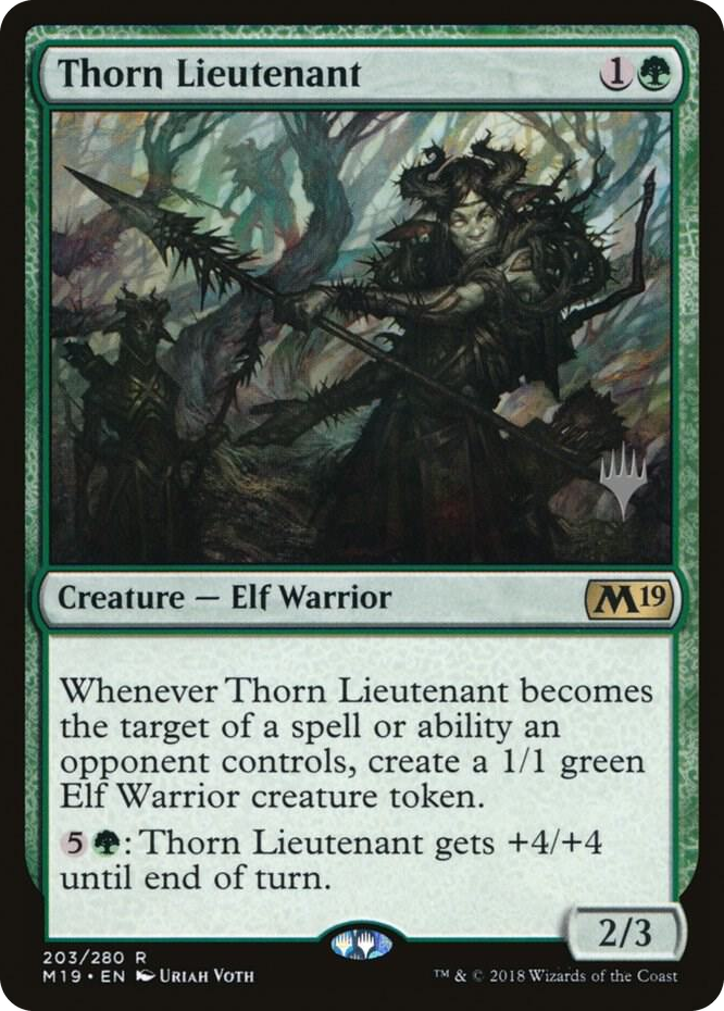 0203 Thorn Lieutenant R Promo Pack: Core Set 2020