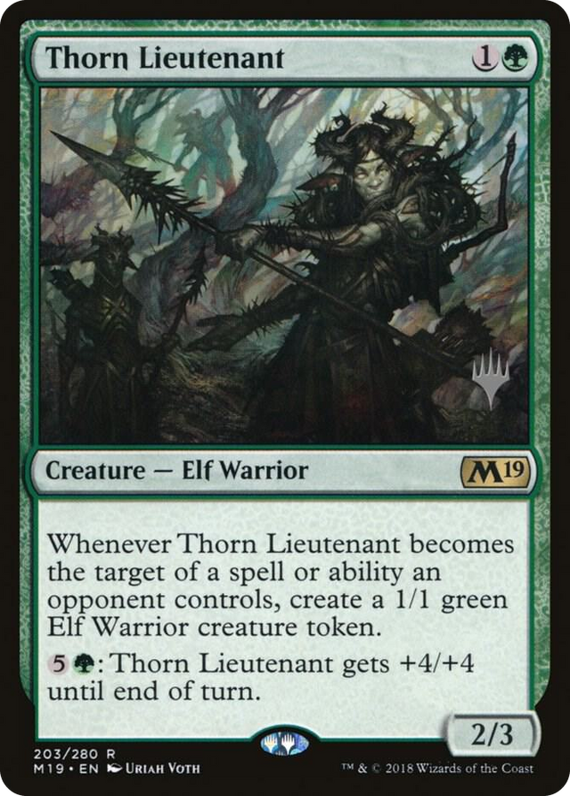 0203 Thorn Lieutenant R Promo Pack: Core Set 2020