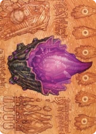 0080 Thorn of Amethyst Art Card S Art Series: The Brothers' War