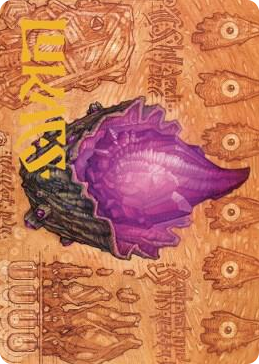 0080 Thorn of Amethyst Art Card (Gold-Stamped Signature) S Art Series: The Brothers' War