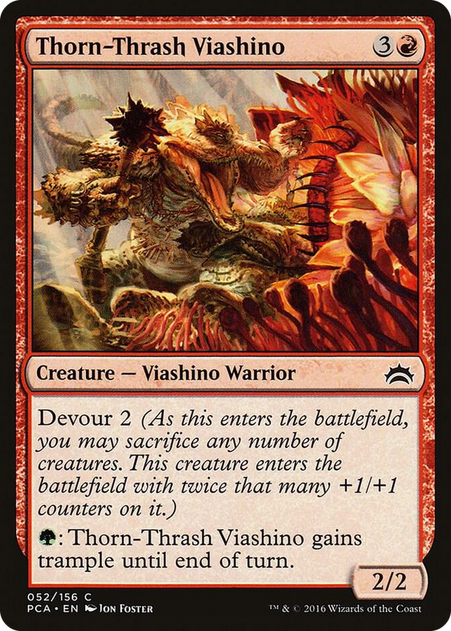 0052 Thorn-Thrash Viashino C Planechase Anthology