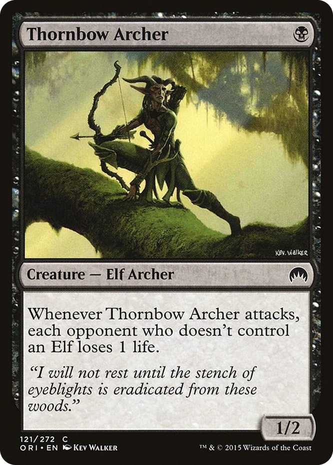 0121 Thornbow Archer C Magic Origins