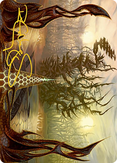 0081 Thornglint Bridge Art Card (Gold-Stamped Signature) S Art Series: Modern Horizons 2