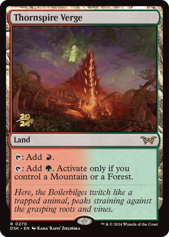 0270 Thornspire Verge R Prerelease Cards