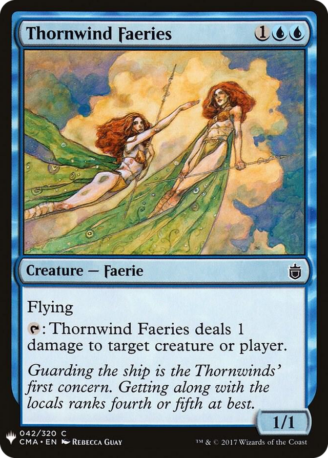 0042 Thornwind Faeries C The List Reprints