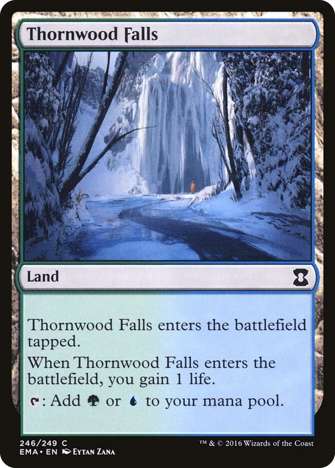 Thornwood Falls #246 C - Eternal Masters Pokemon card