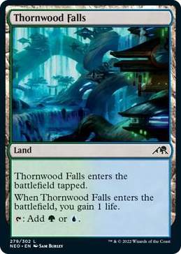 0279 Thornwood Falls L Kamigawa: Neon Dynasty