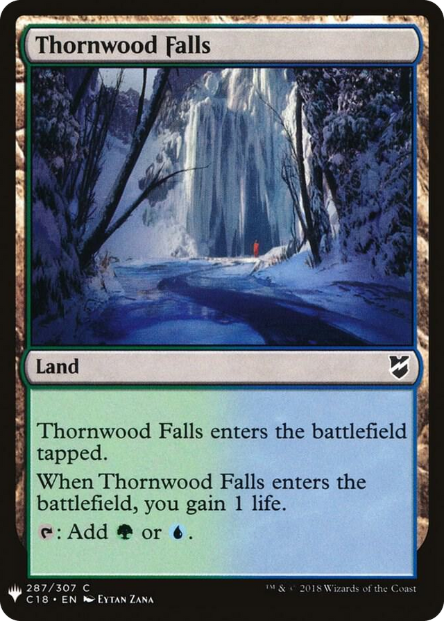 0287 Thornwood Falls C The List Reprints